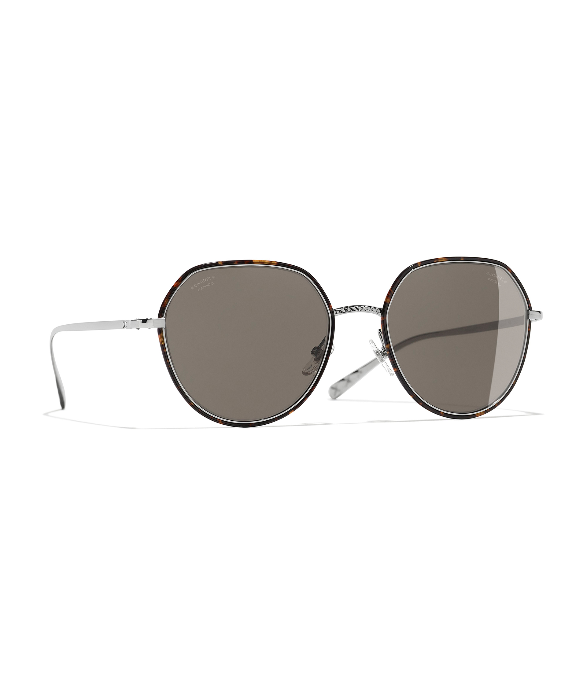 CHANEL Runde Sonnenbrille