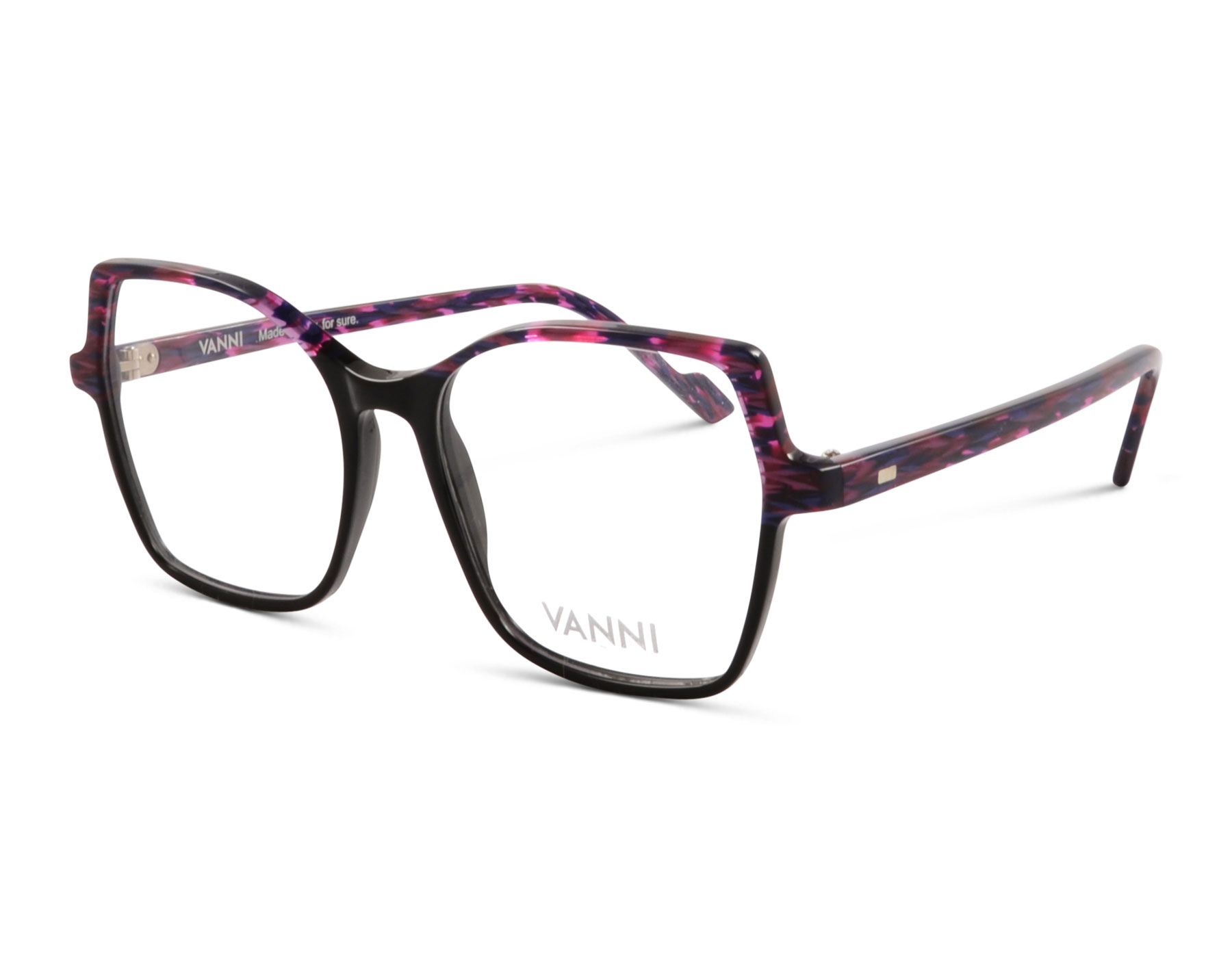 VANNI V1630 A551 52 Havanna Lila / Schwarz