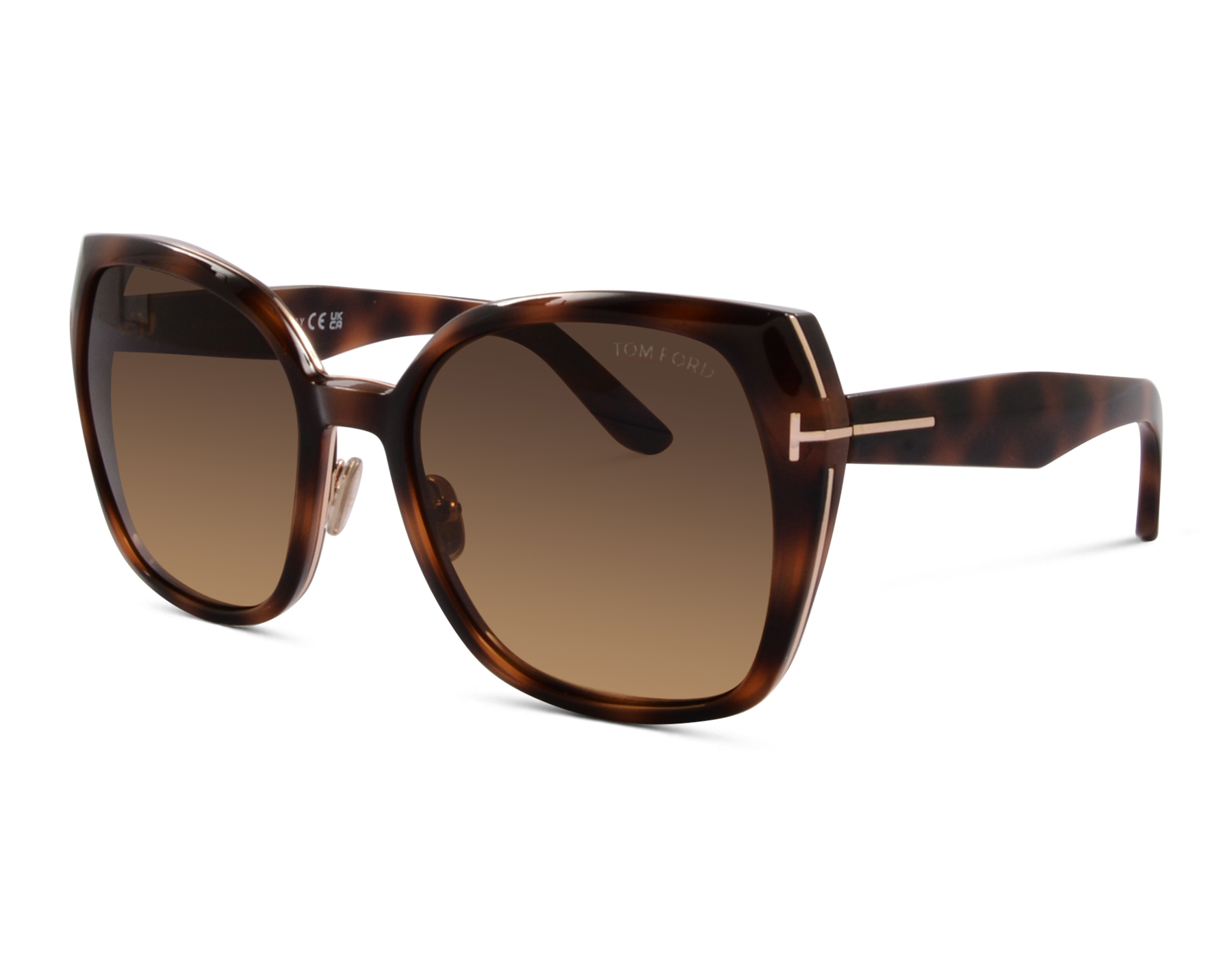 1026555 Tom Ford Plum TF1223 53F 58 Havanna