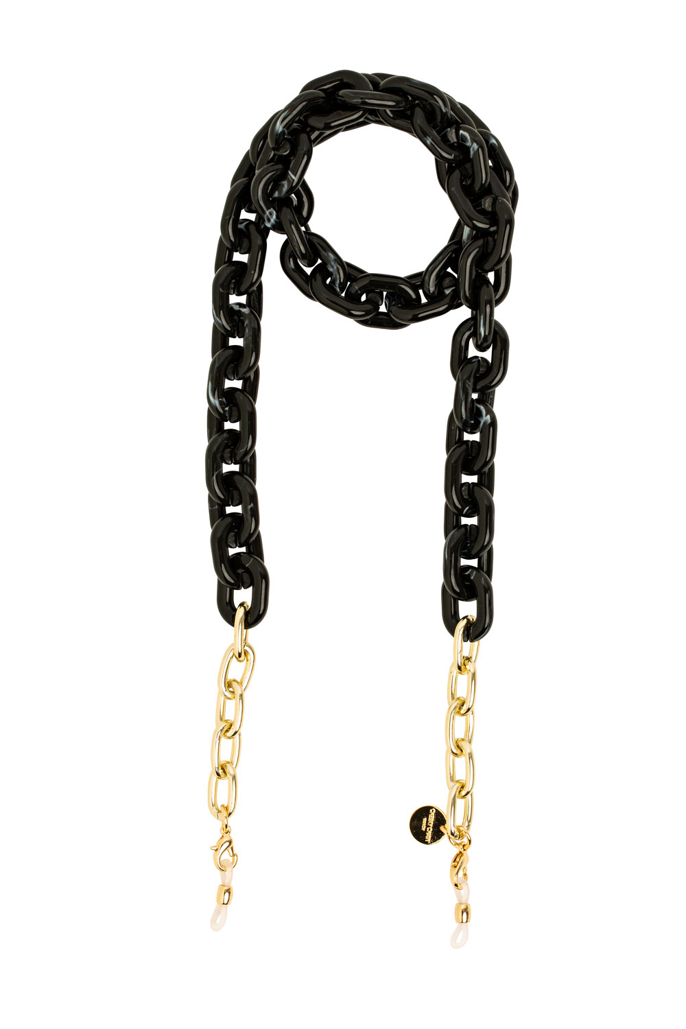 Cheeky Chain MATHILDA black marble/gold