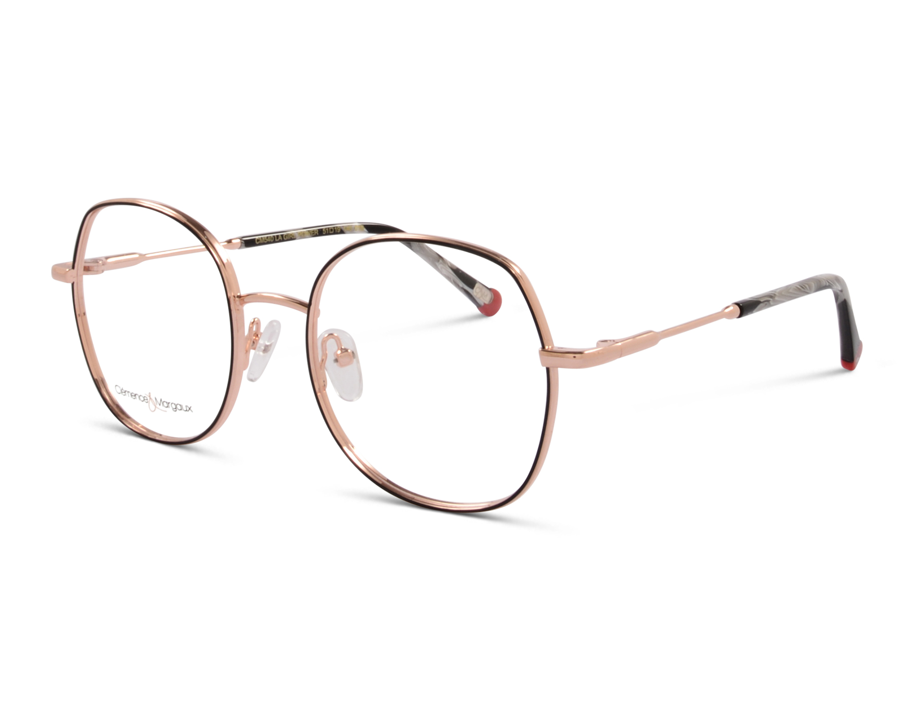 1029012 Clémence & Margaux LA GIRL POWER CM540 1B 51 Schwarz/Roségold