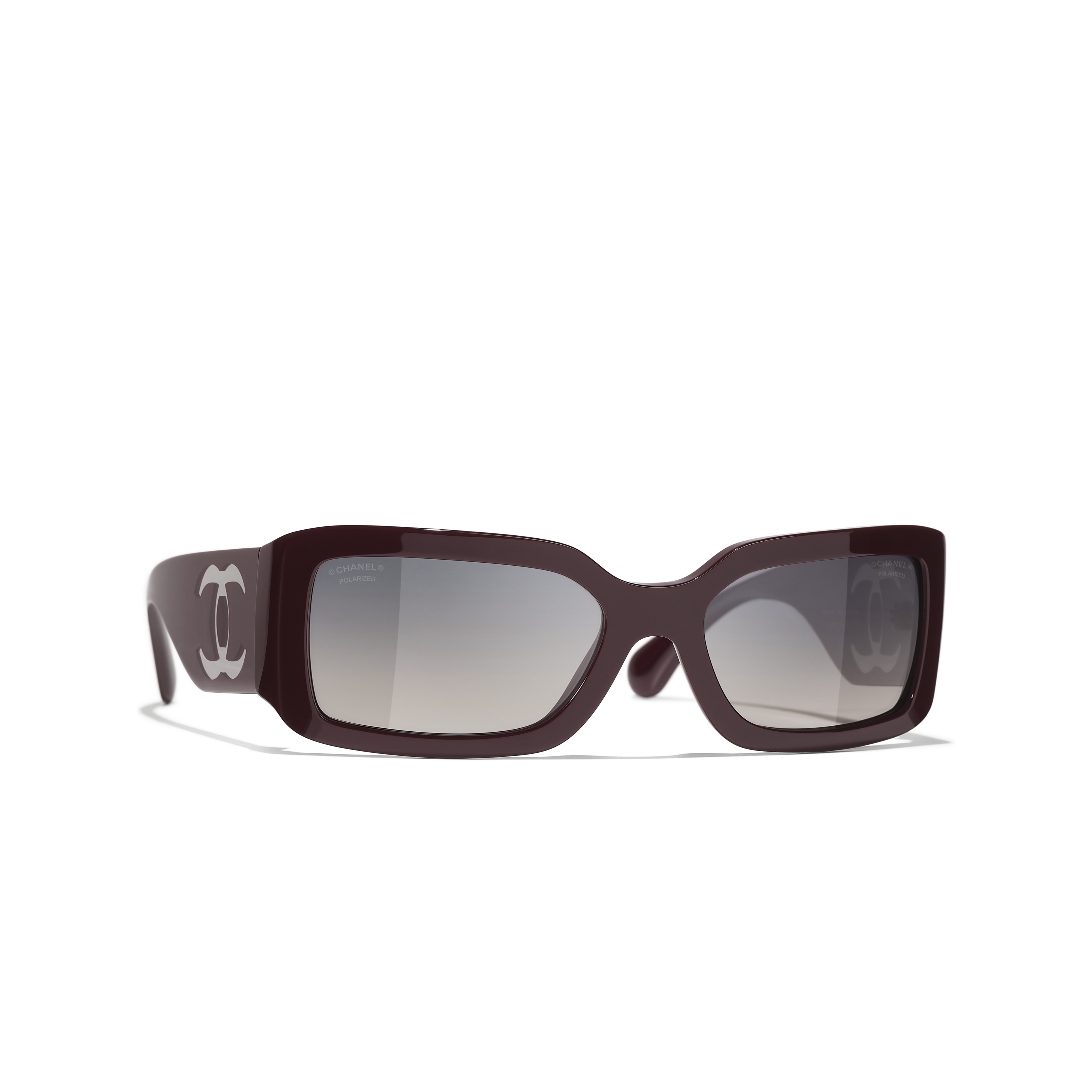CHANEL Rechteckige Sonnenbrille