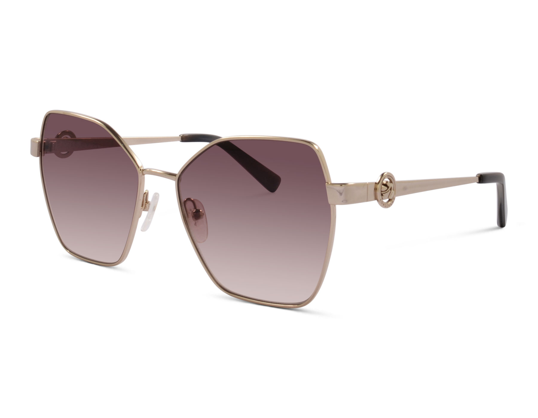 Longchamp LO180S 727 58 Gold/Gradient Braun