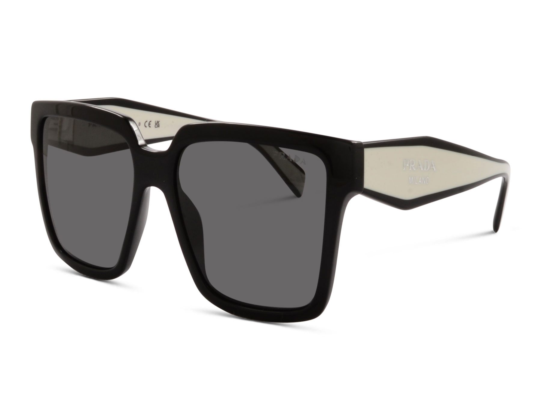 1013728 Prada SPR24Z 1AB-5S0 56 Schwarz/Weiß