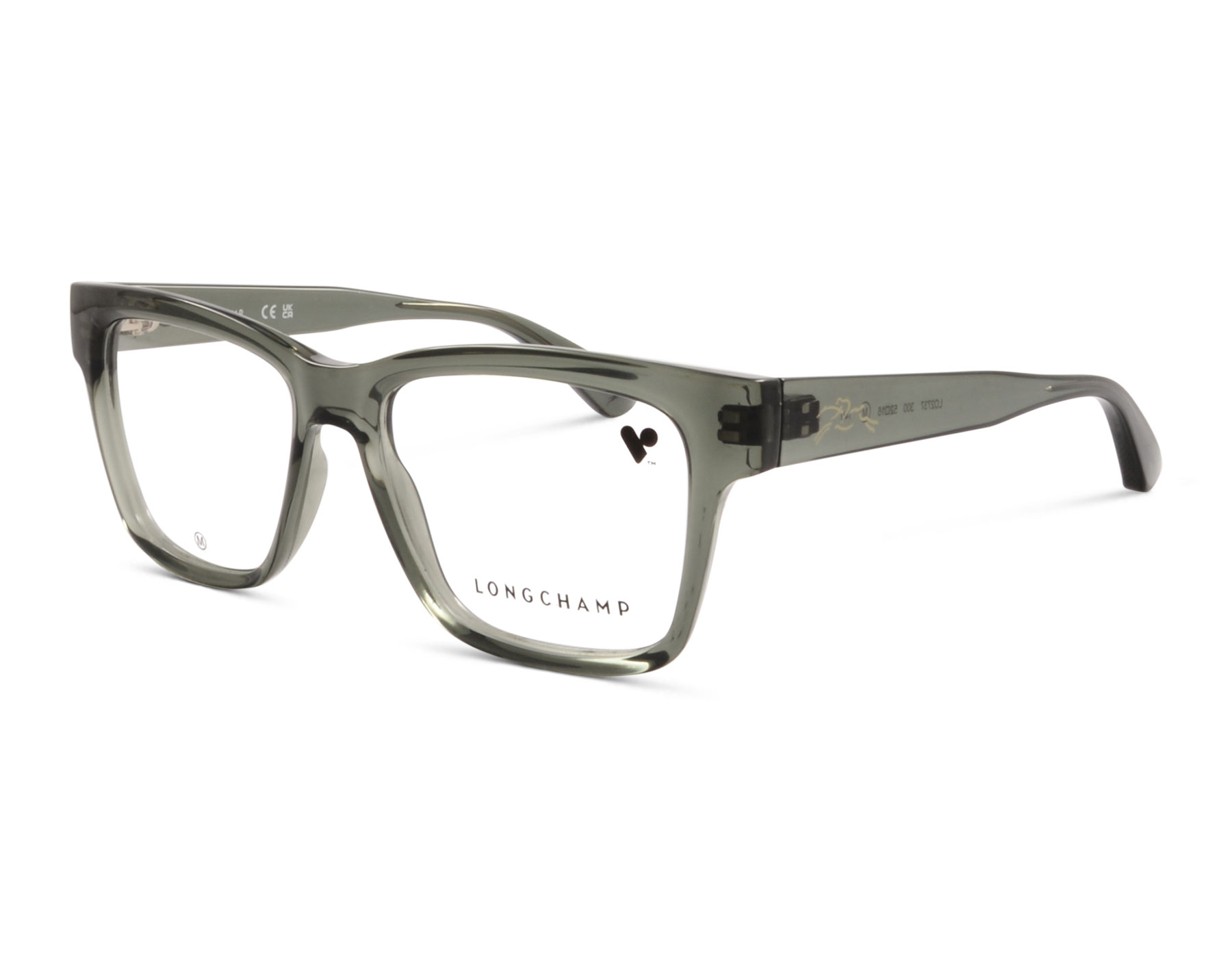 Longchamp LO2737 300 52 Grün/Transparent