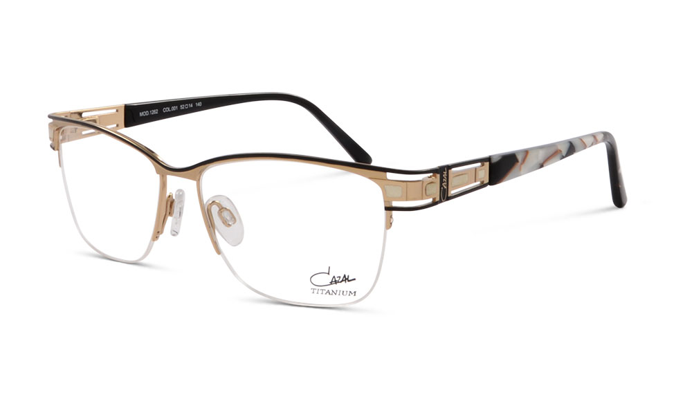 Cazal 1262 001 52 Schwarz