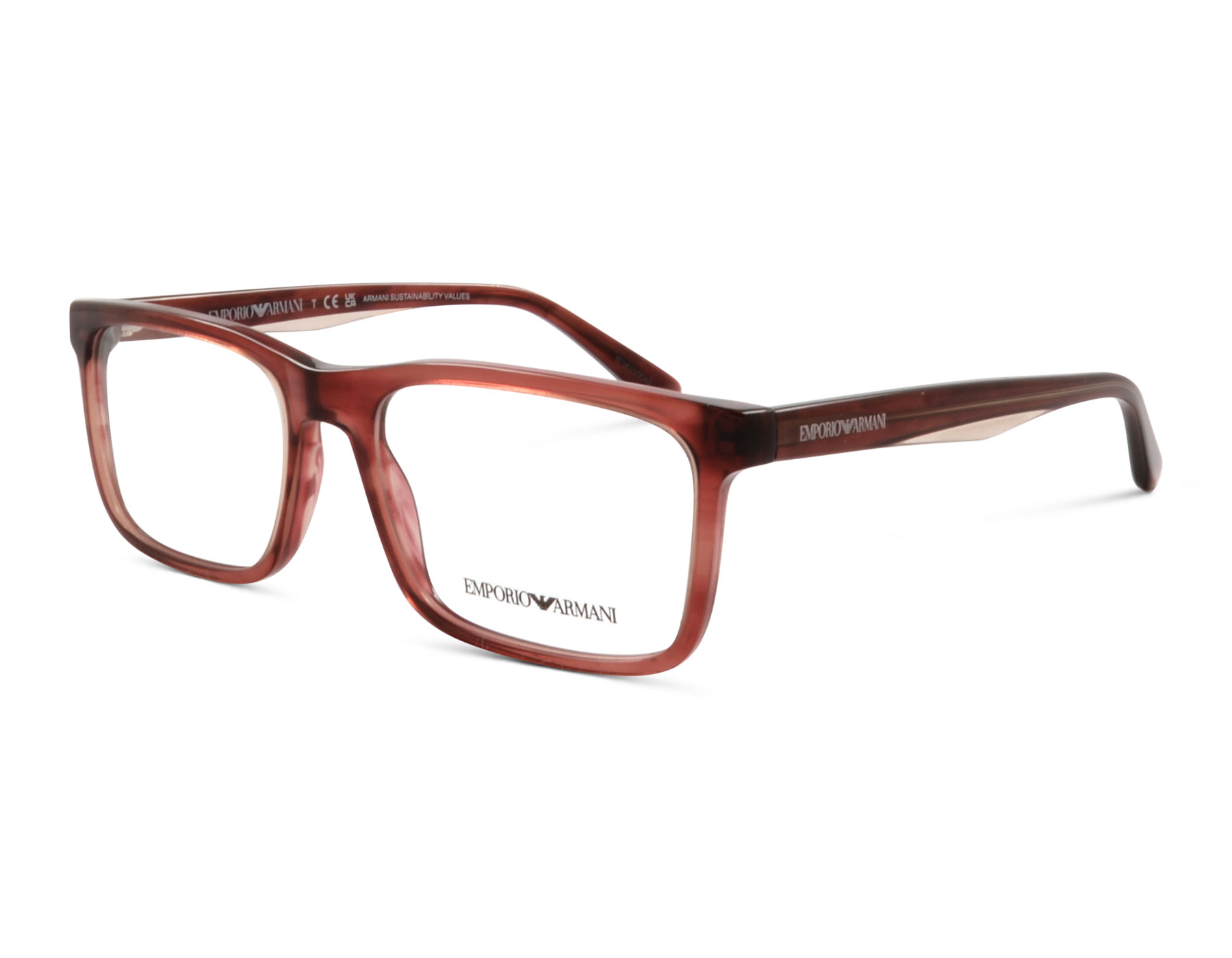 Emporio Armani EA 3227 6053 54 Rot