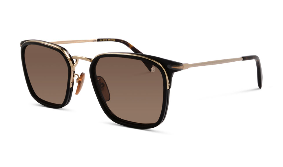 by David Beckham DB7072/F/S 56 Schwarz
