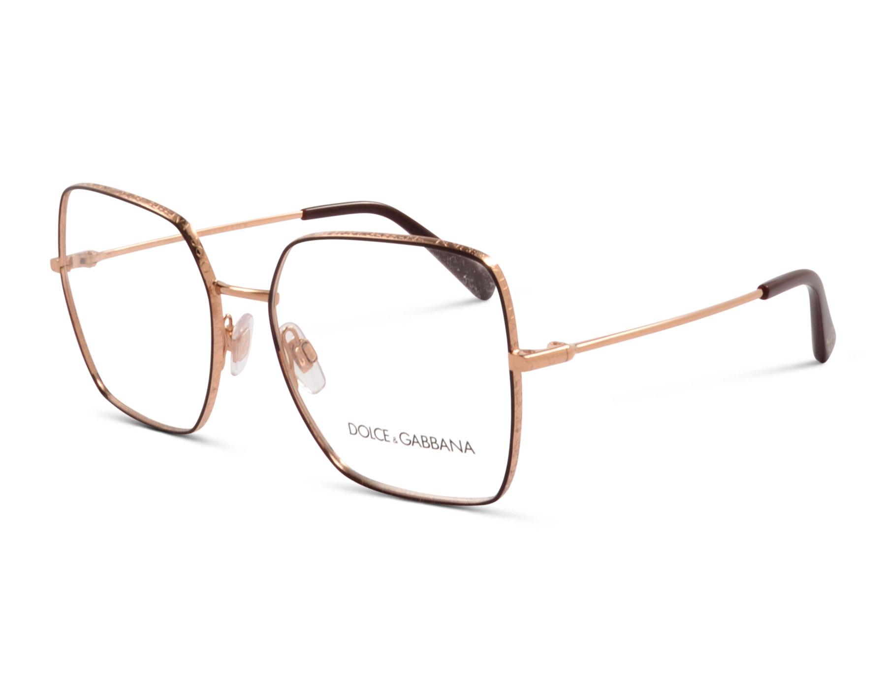 Dolce & Gabbana DG 1323 1333 54 Rot/Roségold