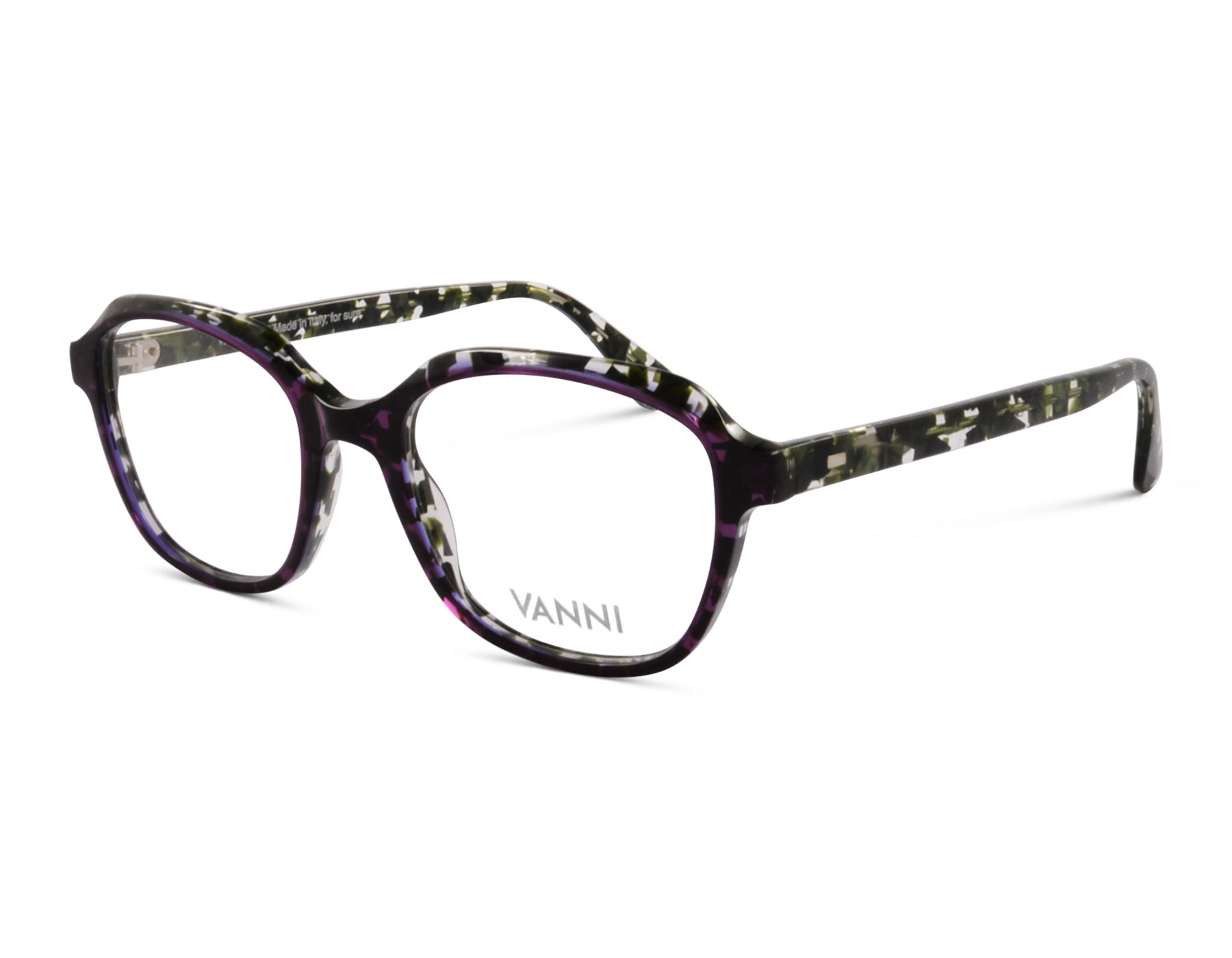 VANNI V1647 A995 50 Lila/Schwarz/Weiß