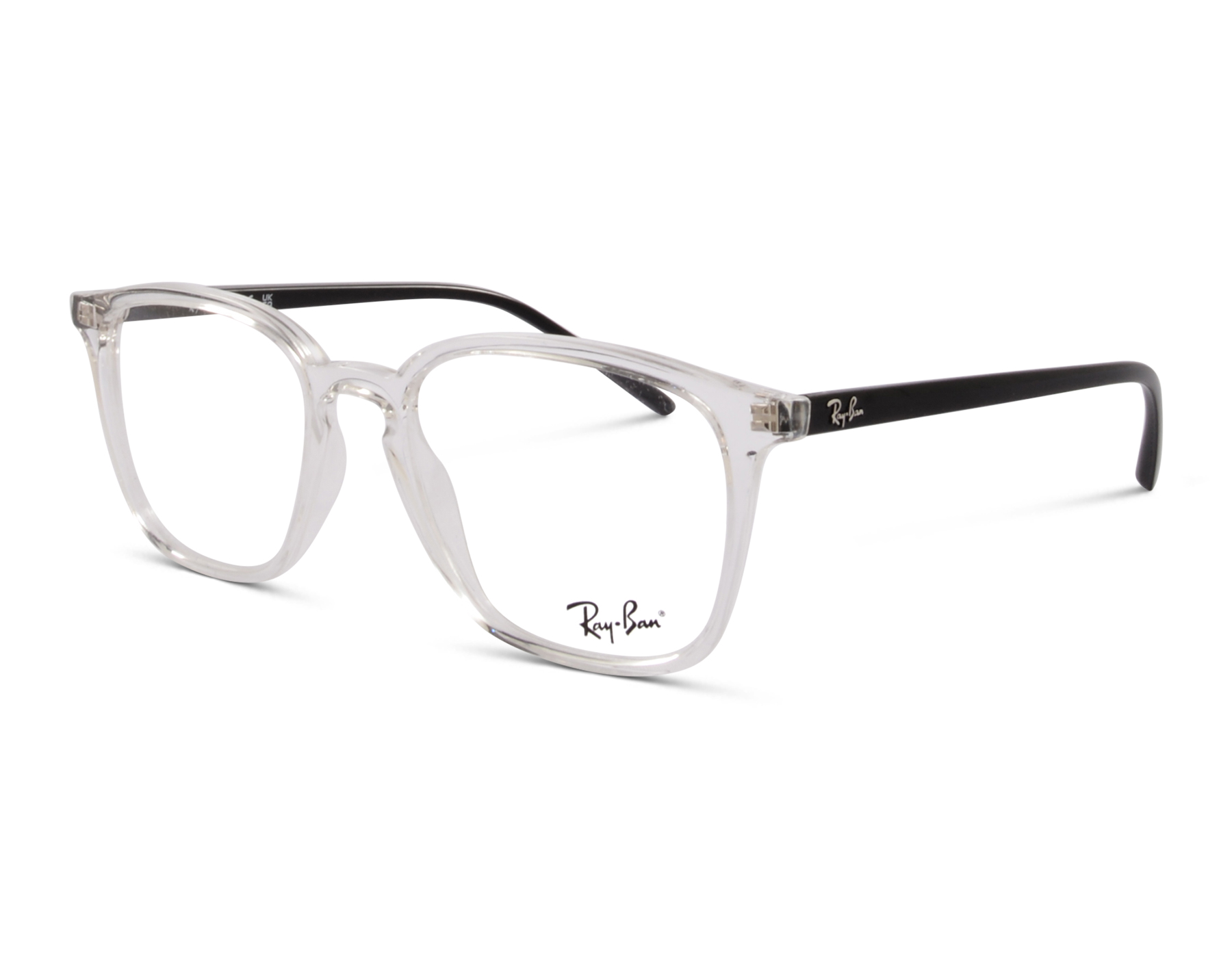 Ray-Ban RB7185 5943 52 Transparent/Schwarz