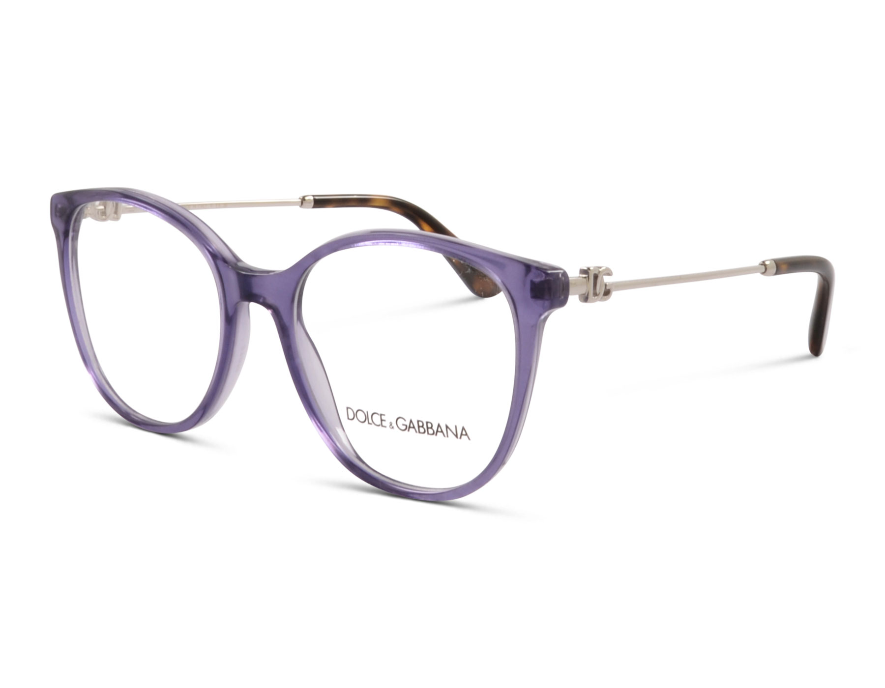 Dolce & Gabbana DG 3363 3407 52 Transparentes Lila