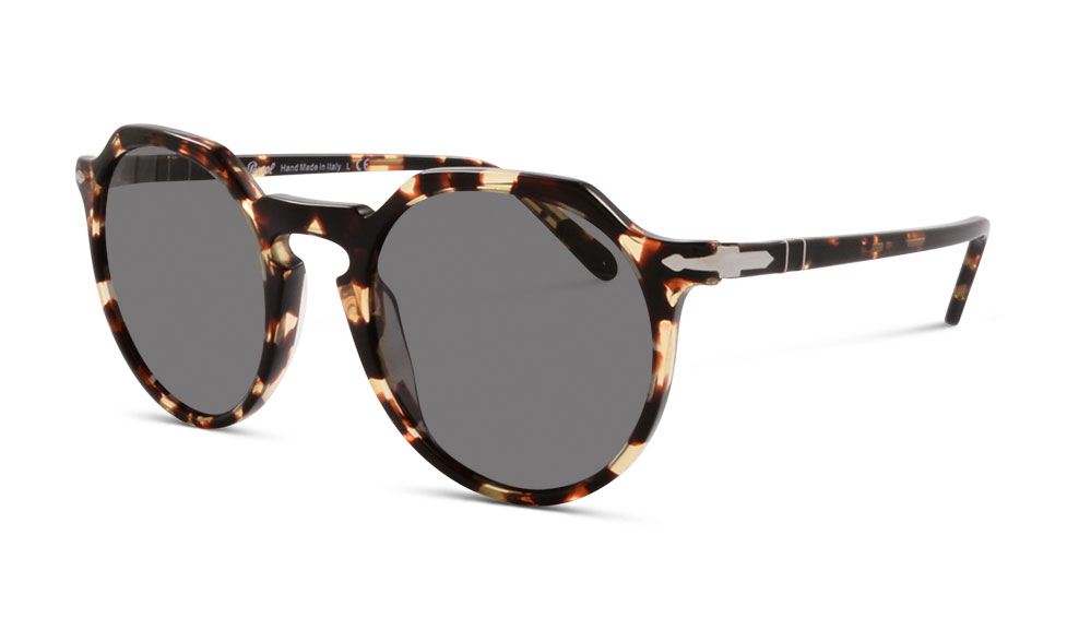 Persol P3281-S 985/B1 52 braun/ocker/transparent
