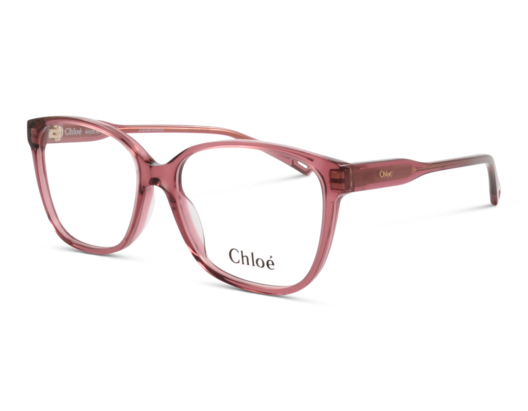 Chloé CH01150 4 54 Rot Transparent