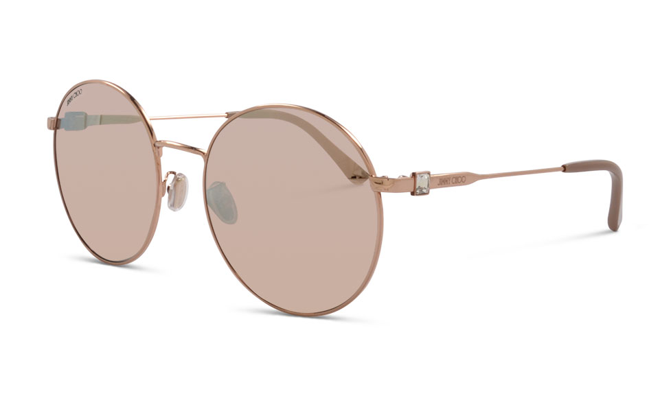 Jimmy Choo Kat/G/SK DDBSQ 58 Rosegold