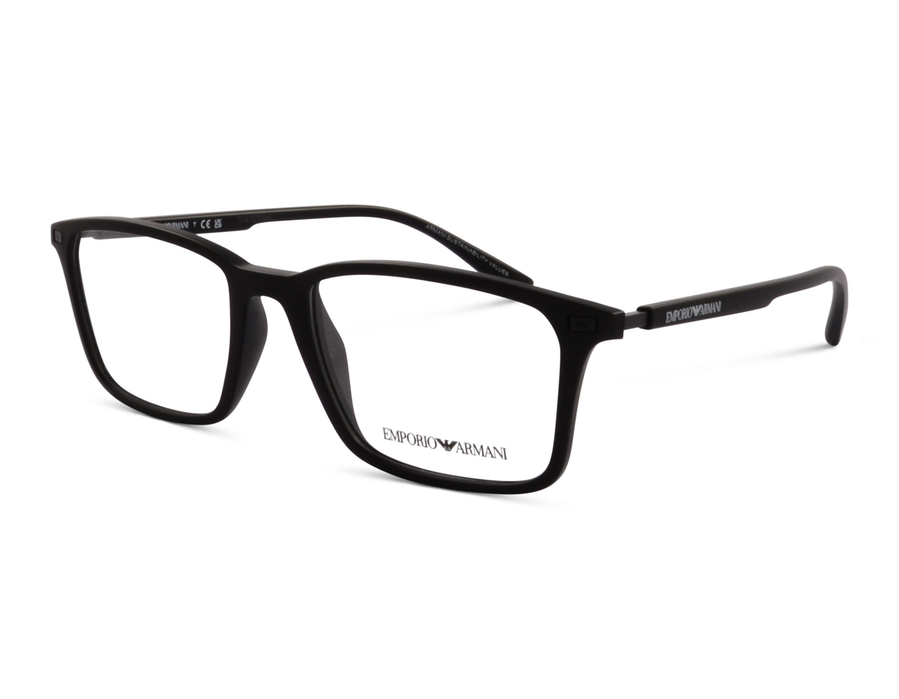 Emporio Armani EA 3237 5001 53 Schwarz matt