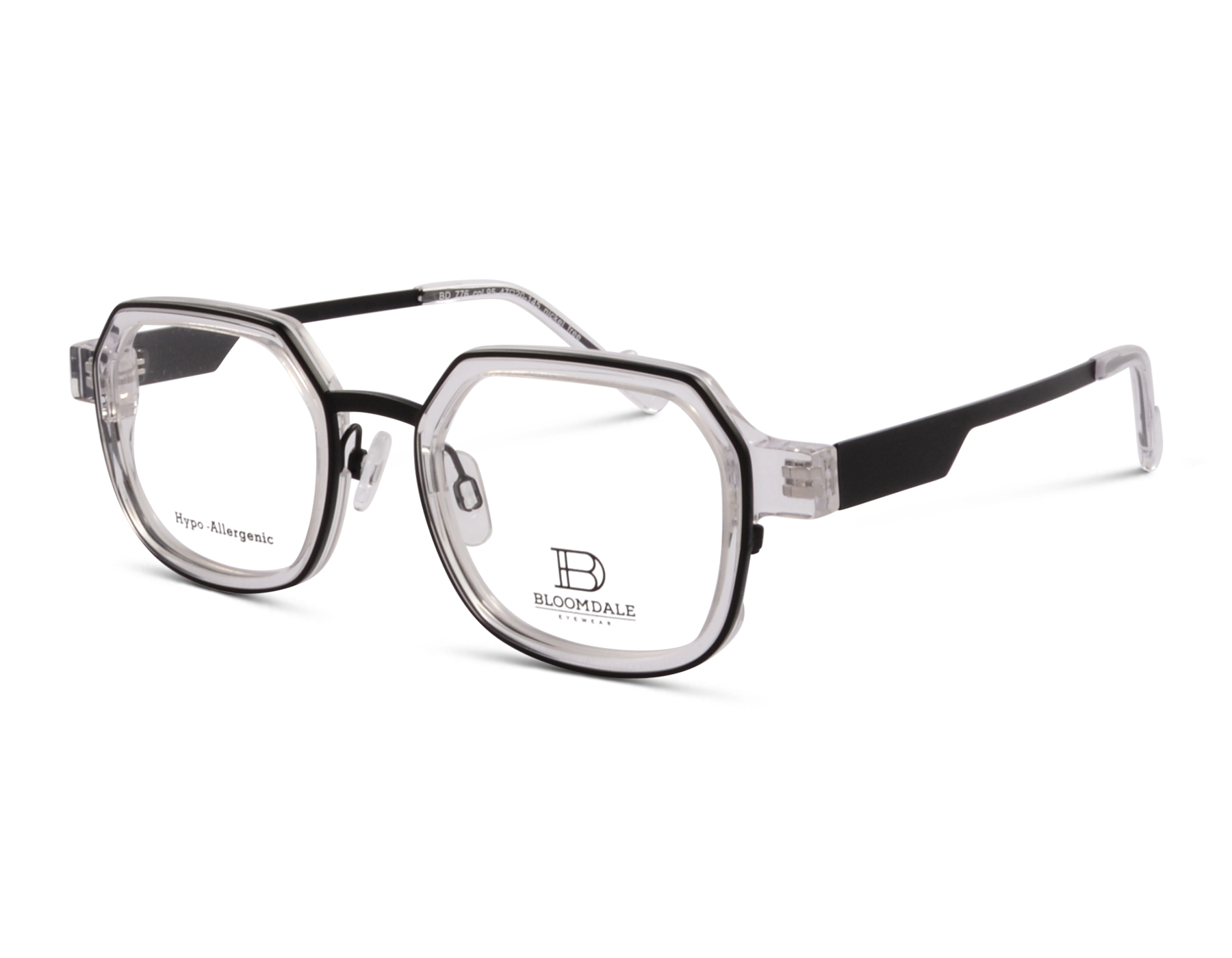 BLOOMDALE BD 776 95 47 Schwarz/Transparent