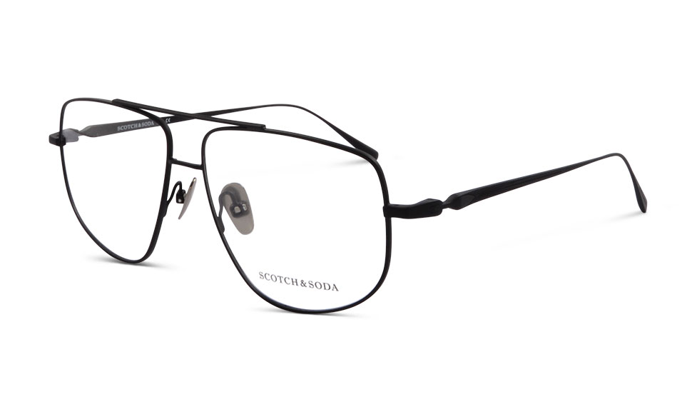Scotch & Soda SS2002 2 56 Schwarz Matt