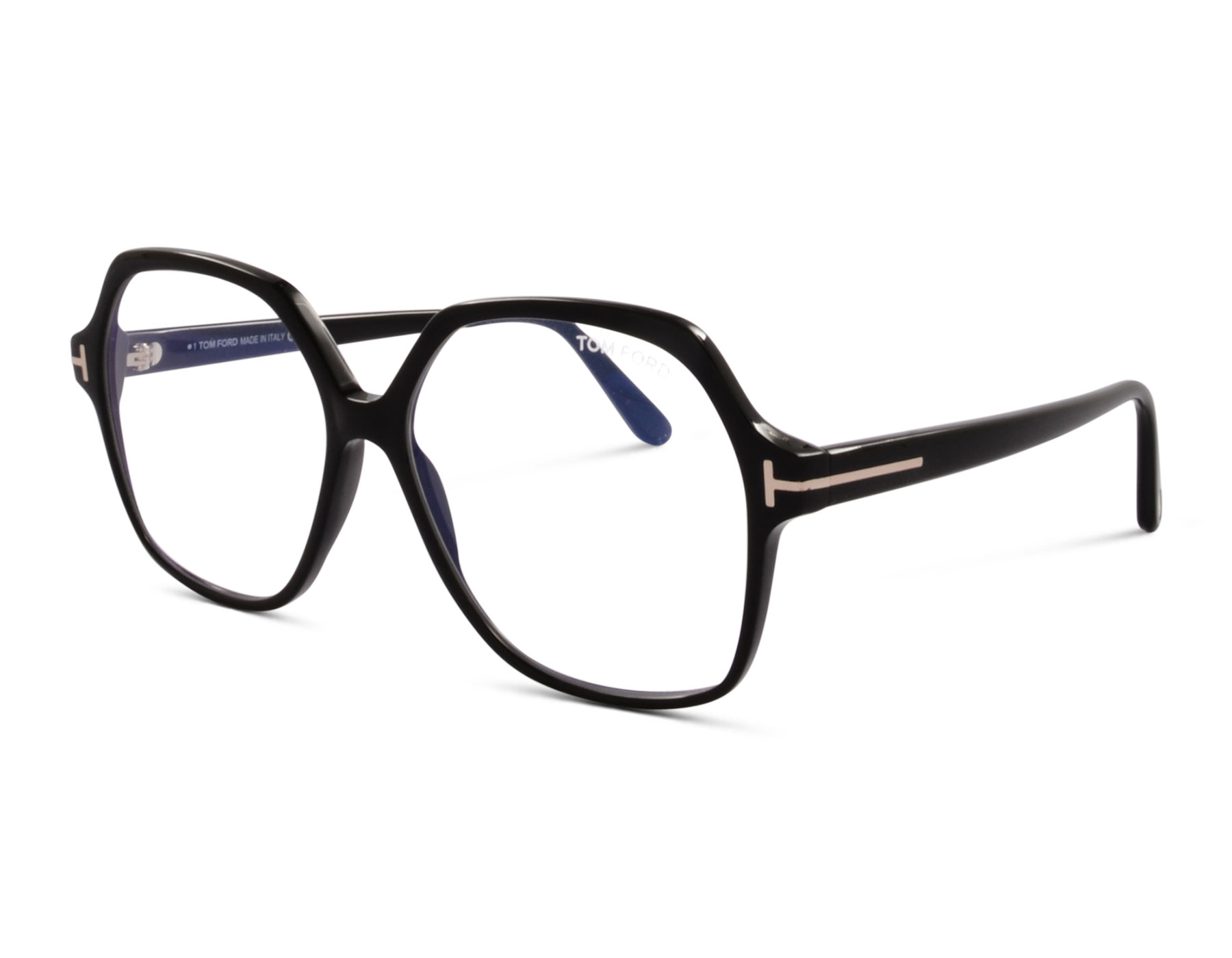 Tom Ford TF6062-B ECO 001 57 Glänzend Schwarz