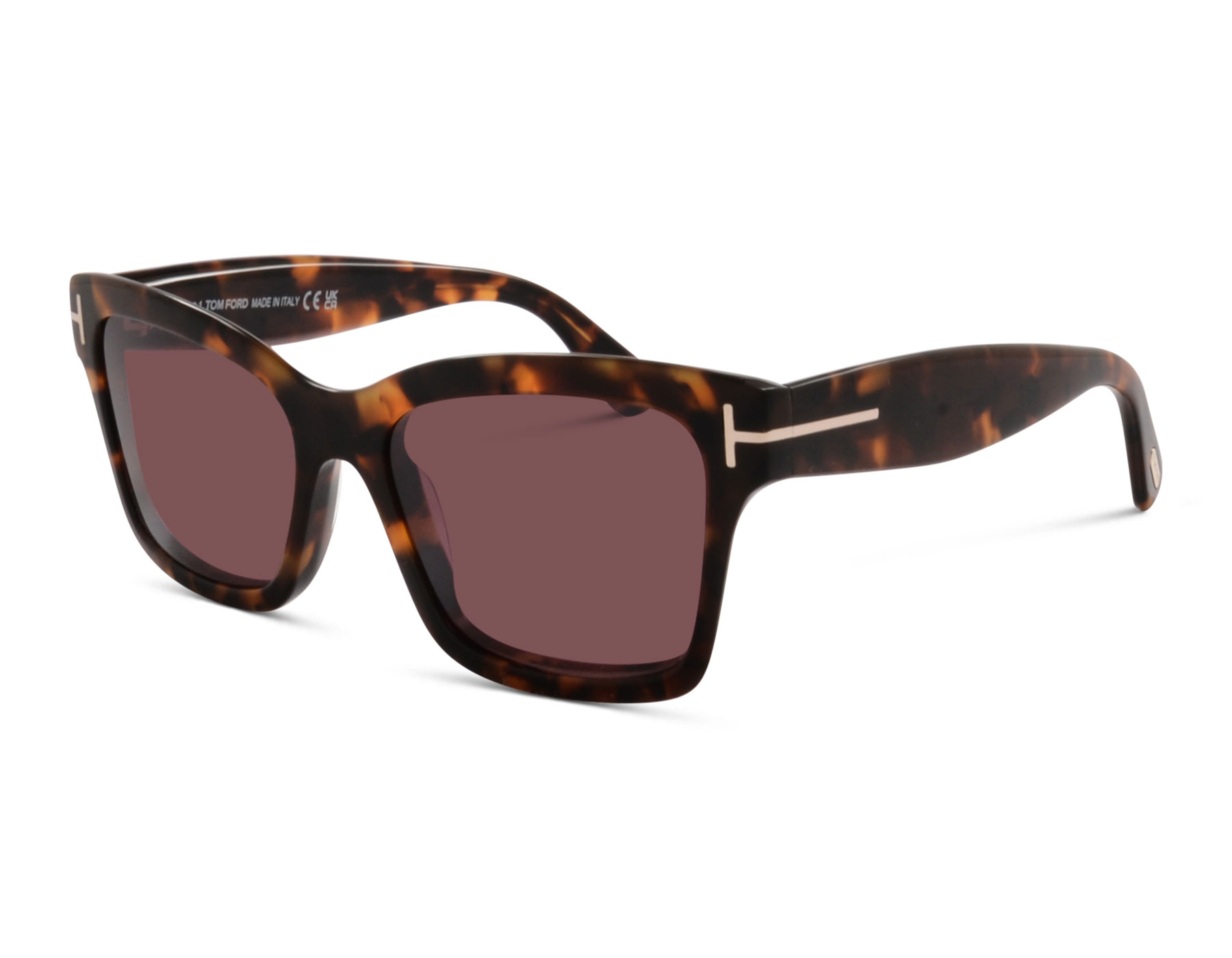 Tom Ford Mikel TF1085 52U 54 Braun Gefleckt