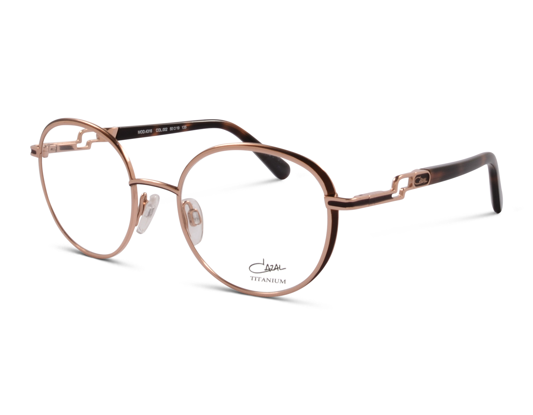 10284080fL3CxY37SdAa Cazal MOD. 4316 col. 002 50 Chocolate/rRoségold