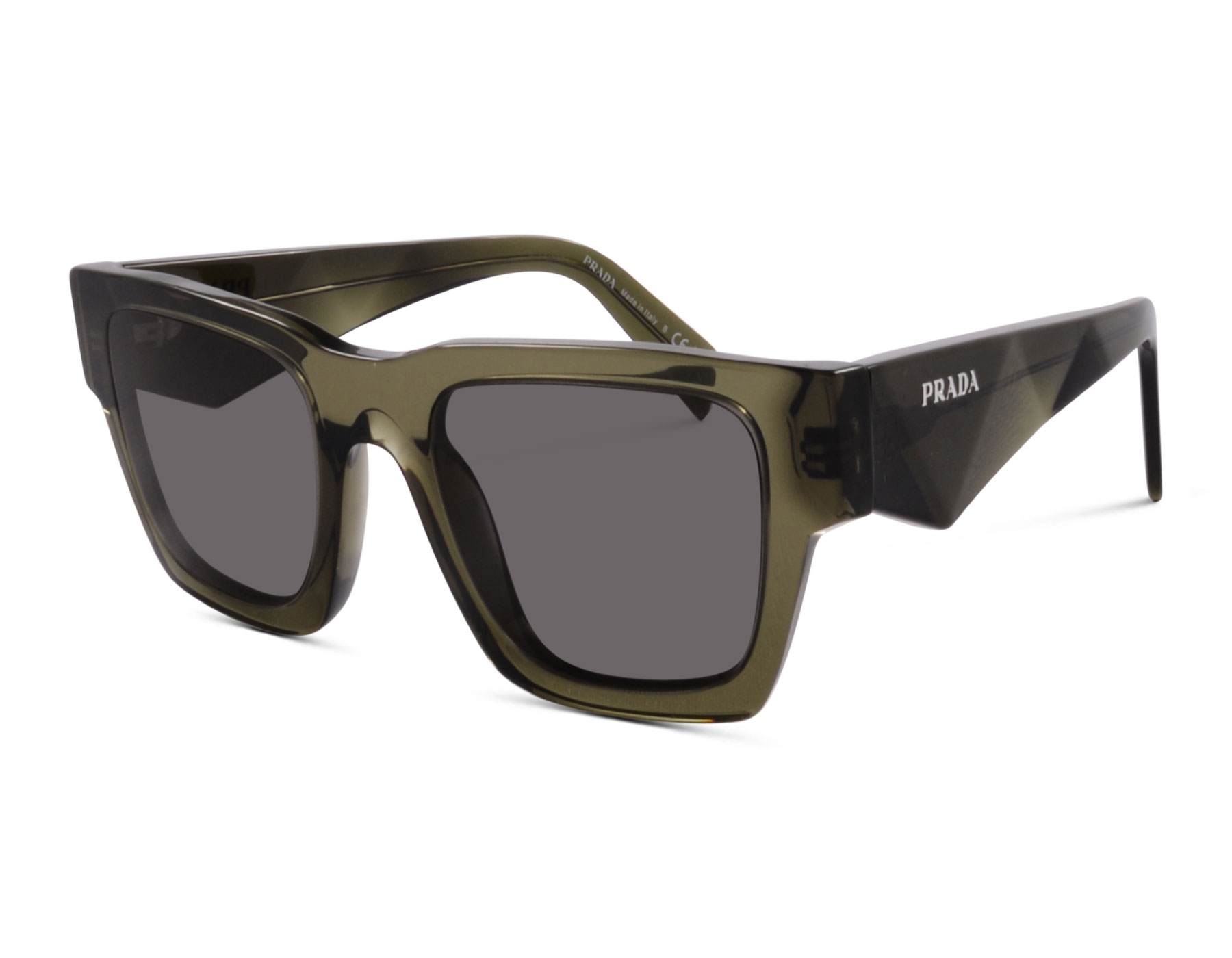 Prada SPR A06 25A-40L 50 Grün transparent