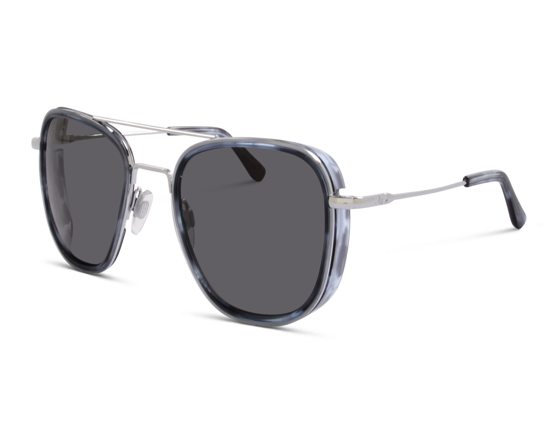 American Optical Flynn Silver Navy 55 Silber Polarisiert