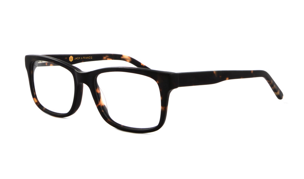 Jack & Francis FR16 Whiskey Tortoise 53 Schwarz