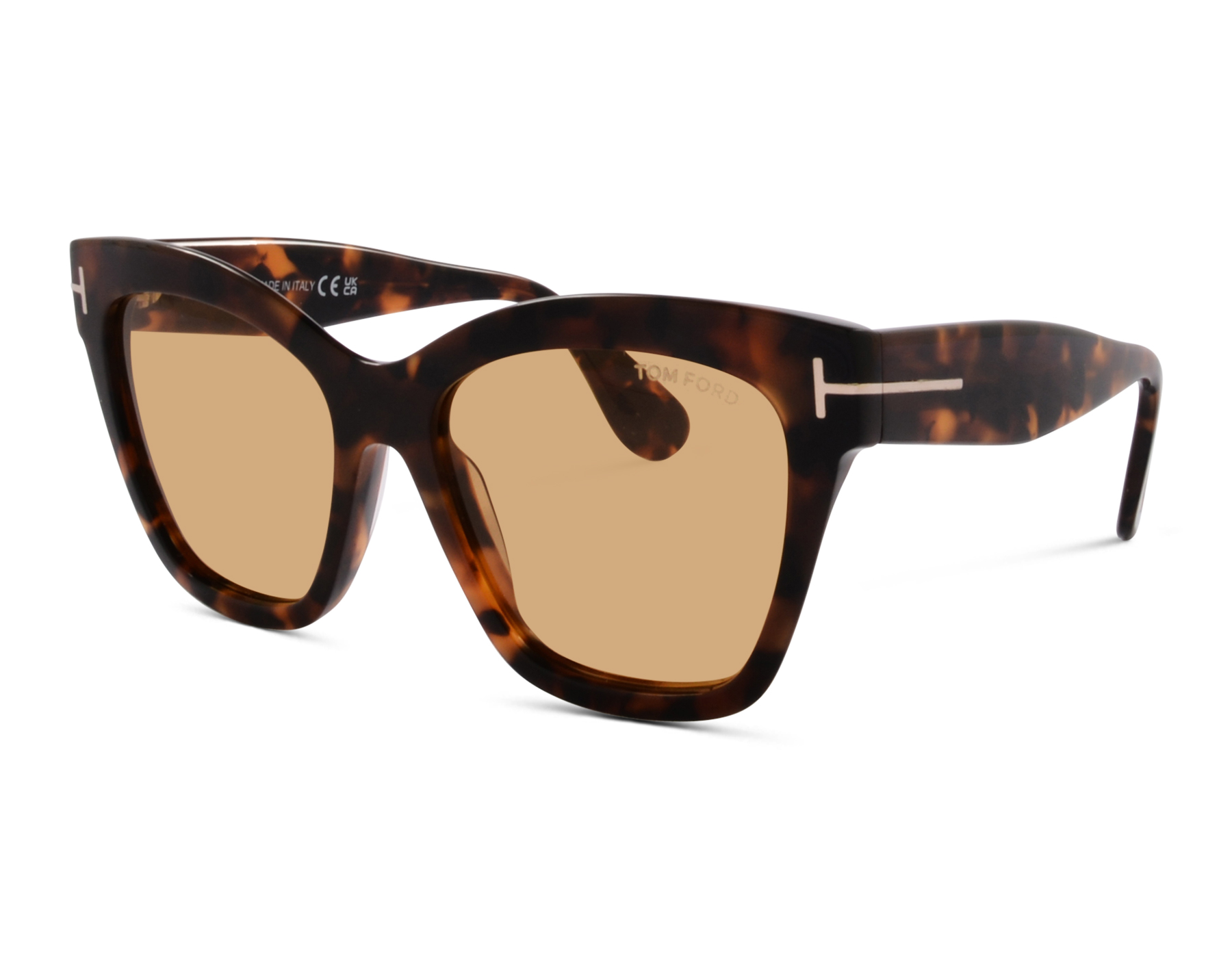 1026559 Tom Ford Elvira TF1217 ECO 52E 55 Havanna