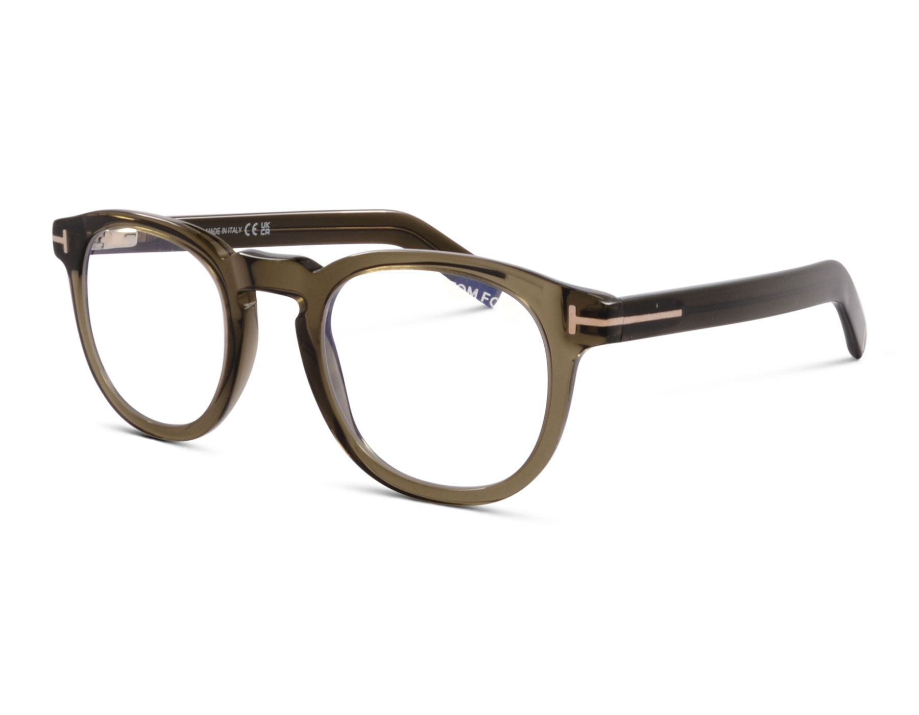 Tom Ford TF5629-B 096 48 Glänzend Dunkelgrün