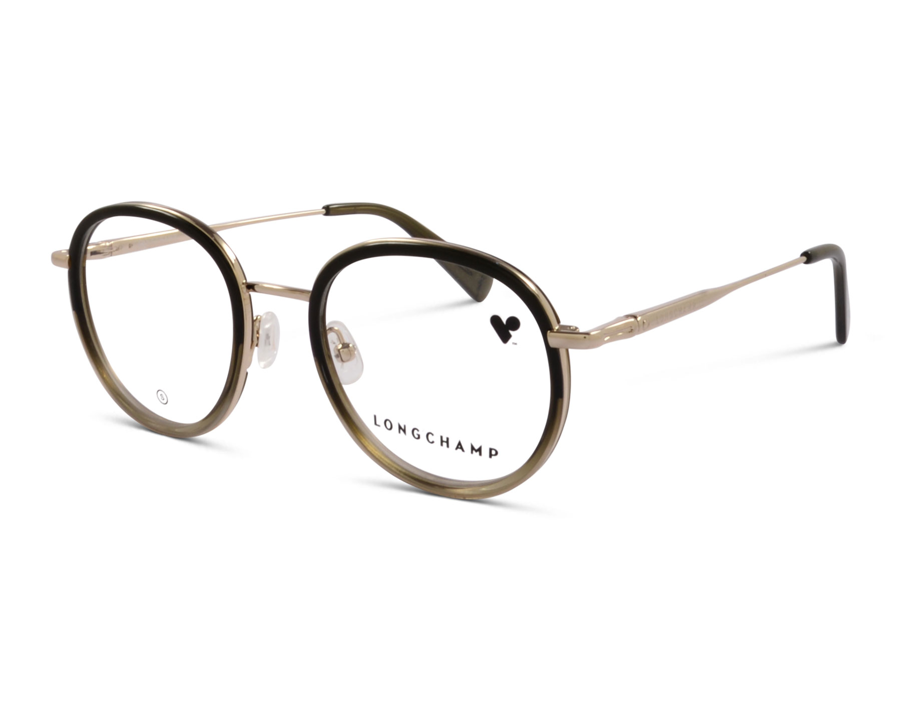 Longchamp LO2168 711 48 Khaki Verlauf/Gold