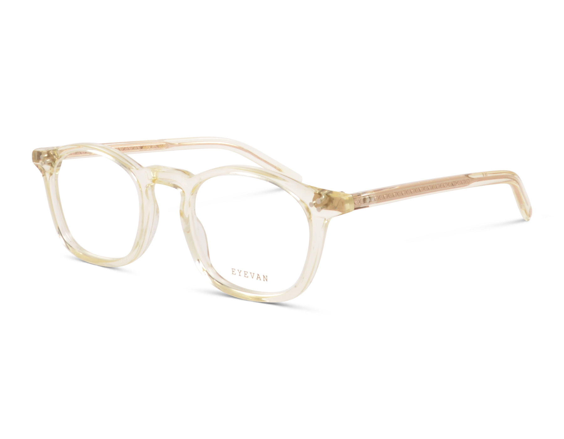 Eyevan Sadler Narrow-E ECR 47 Transparentes Gelb