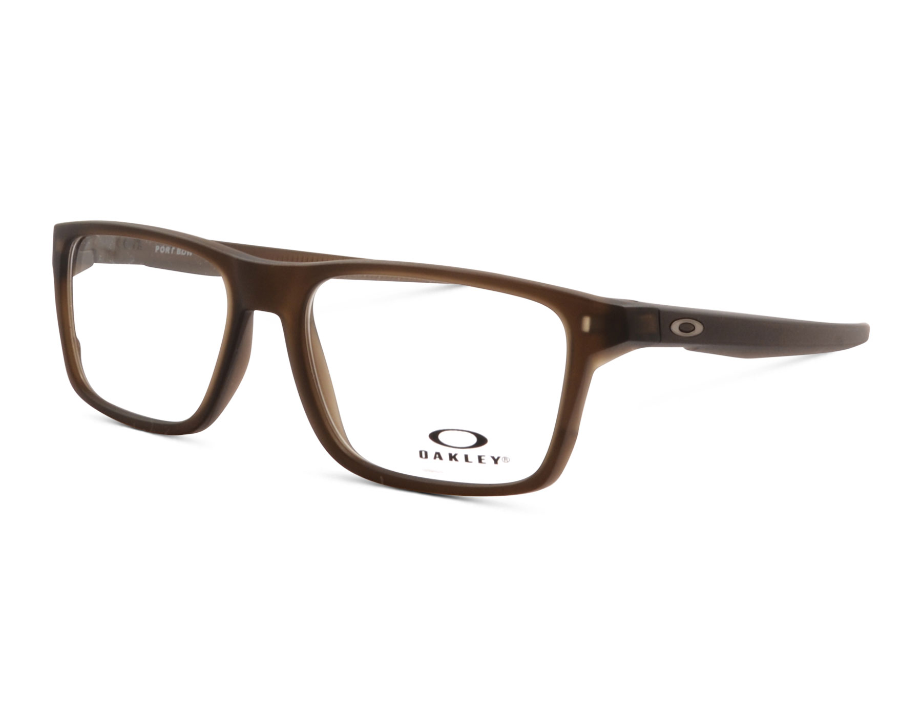 Oakley Port Bow 8164-0655 55 Satin Brown Smoke