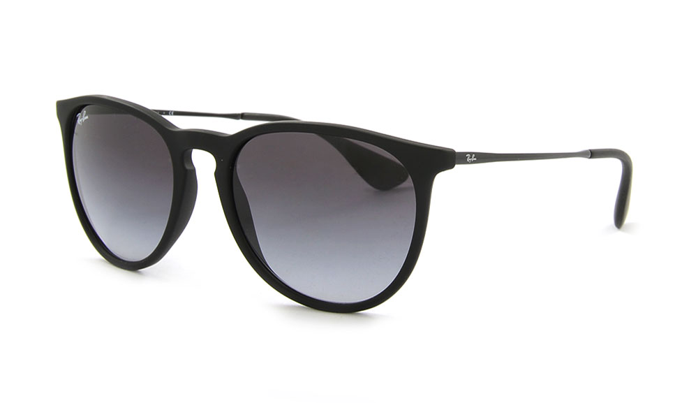 Ray-Ban ERIKA RB 4171 622-8G 54 Rubber Black Grey Gradient