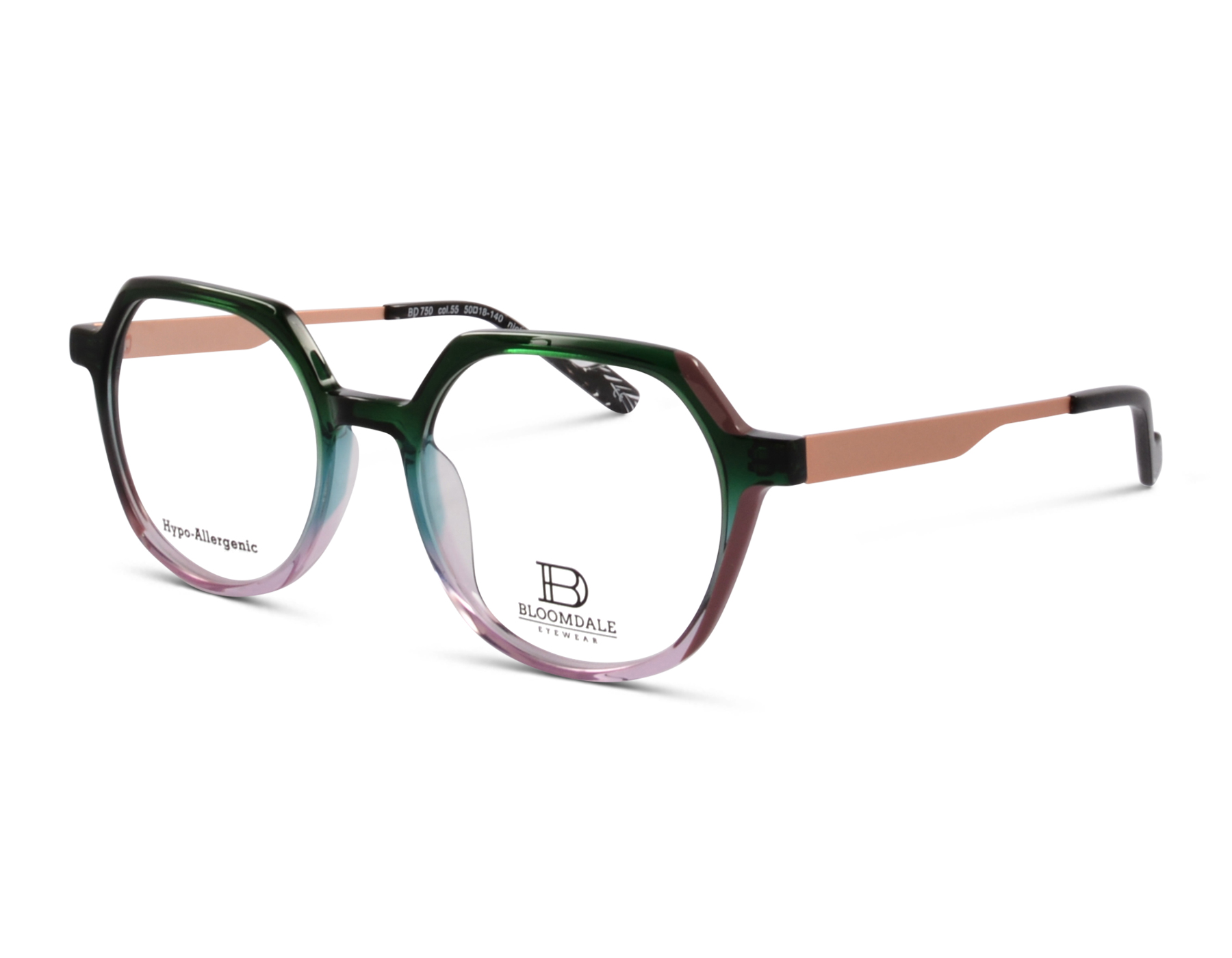 BLOOMDALE BD 750 55 50 Grün/Rosa