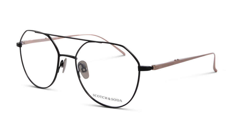 Scotch & Soda SS1004 2 53 Schwarz Matt