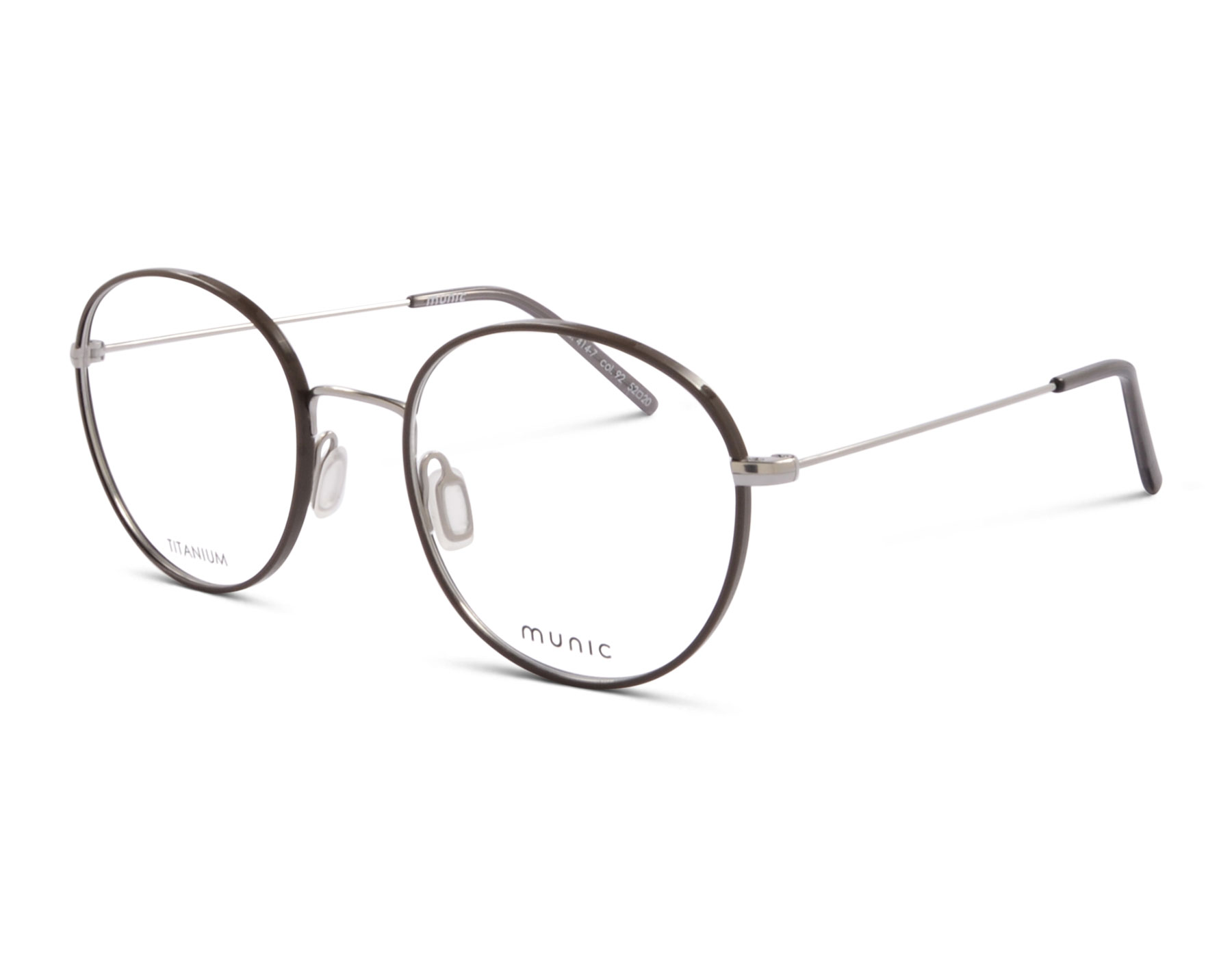 Munic Eyewear Mod 414-7 92 52 Dunkelbraun/SIlbeer