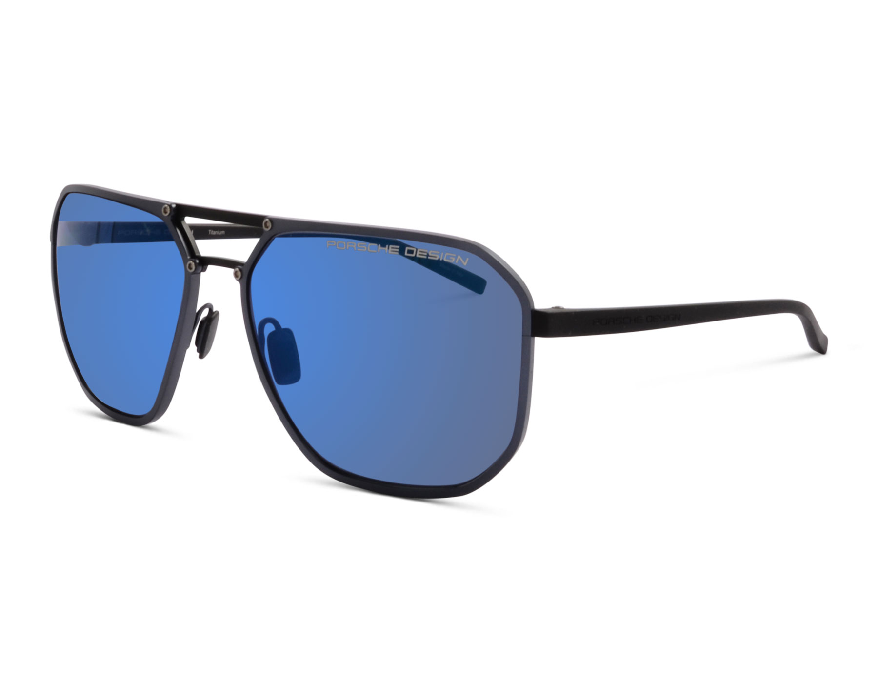 Porsche Design P8971 C 61 Blau Metallic/Schwarz matt