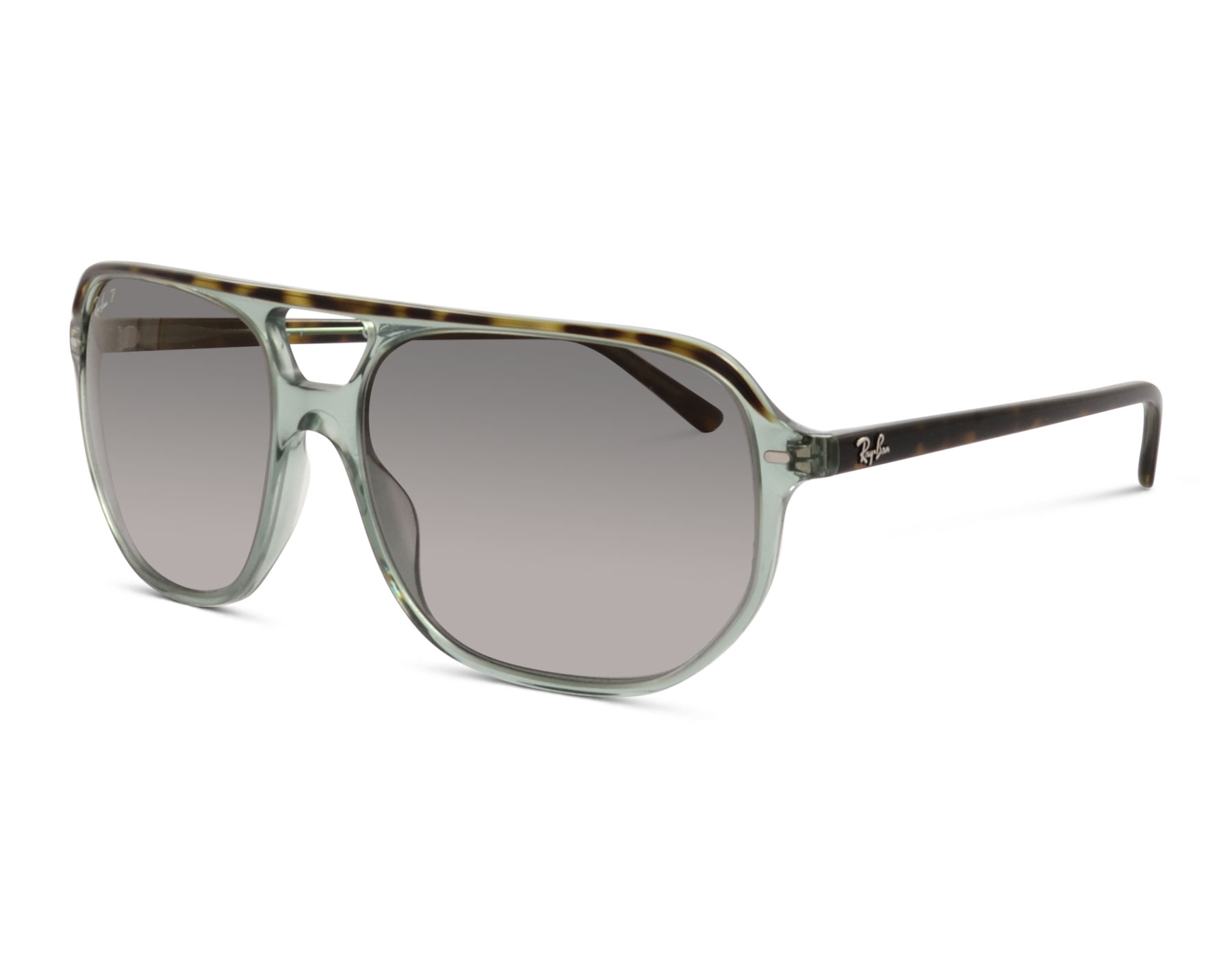 Ray-Ban Bill One RB2205 1376/M3 Havanna/Transparentes Grün