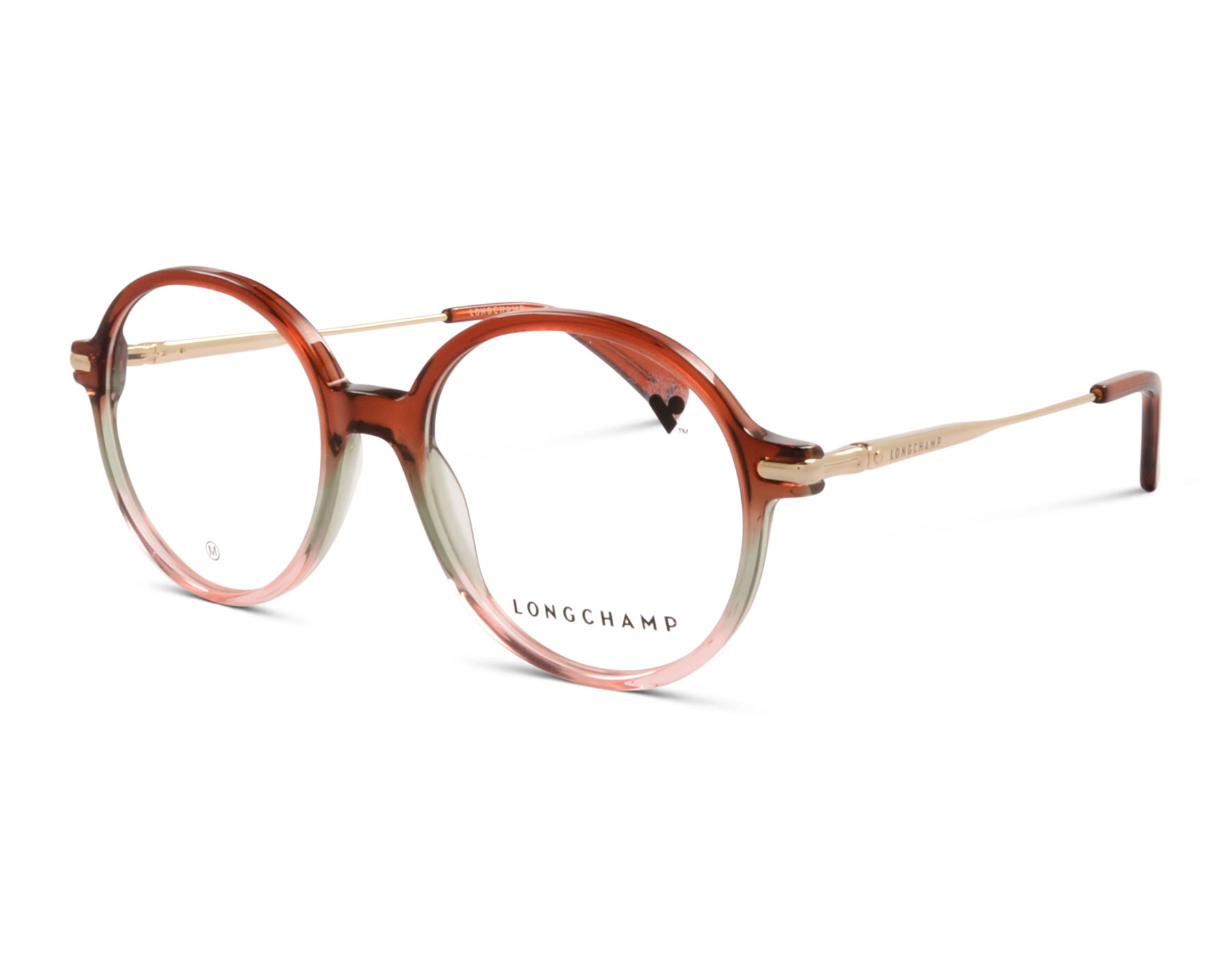 Longchamp LO2736 260 50 Orange/Grau/Transparent/Gold
